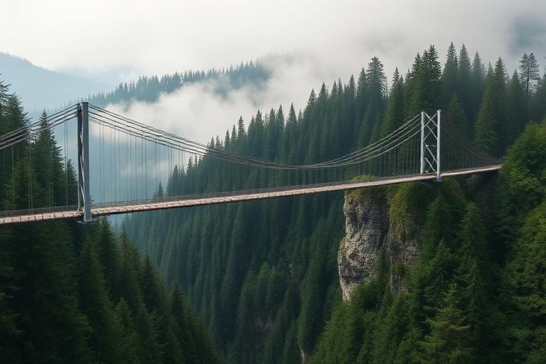 WildLine Hängebrücke – Nervenkitzel über dem Schwarzwald